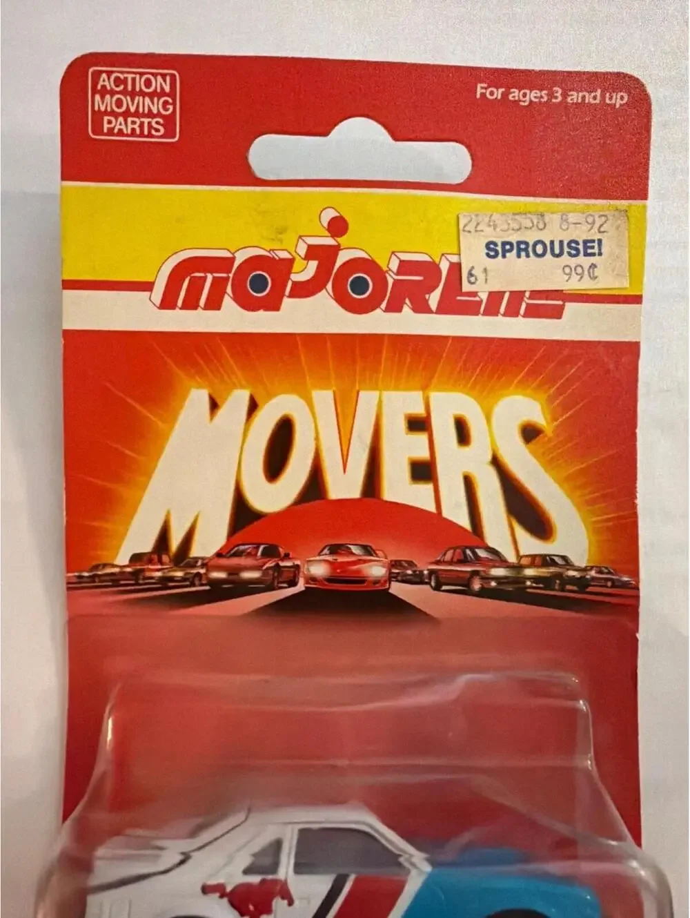Majorette Movers 220 Series Mustang SVO Die-Cast Car